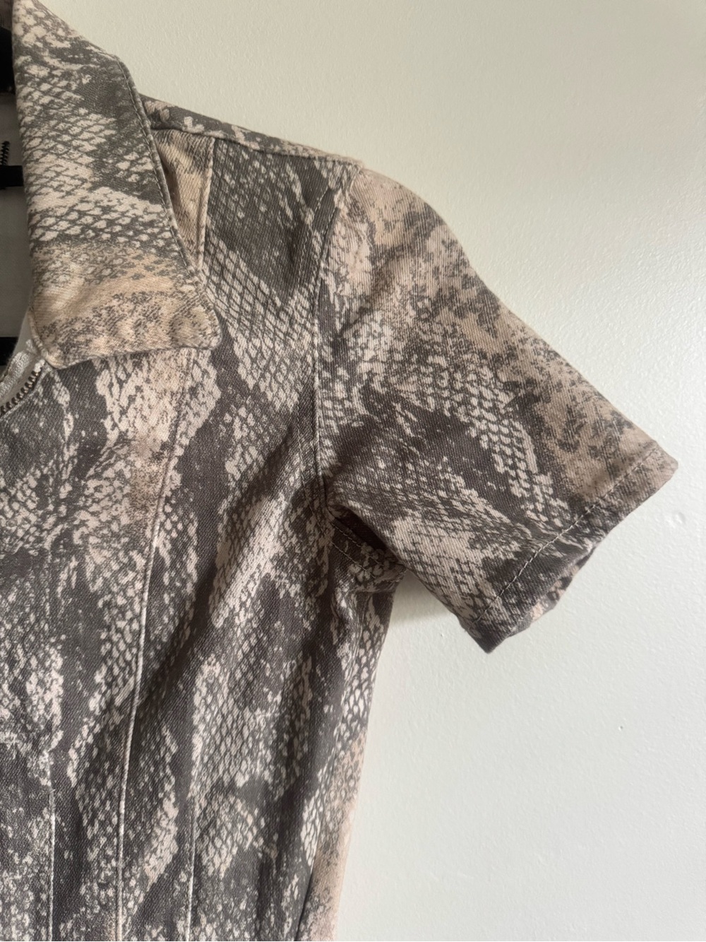 New Free People We The Free Jayde Flare Printed Jumpsuit Size Extra Small XS - Picture 4 of 5